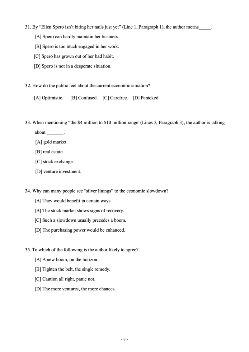 2004年考研英语真题_考研英语+作文模板_1.1980-2025考研英一真题+解析_02、1998-2009年考研英语真题+解析_1998-2009年考研英语真题