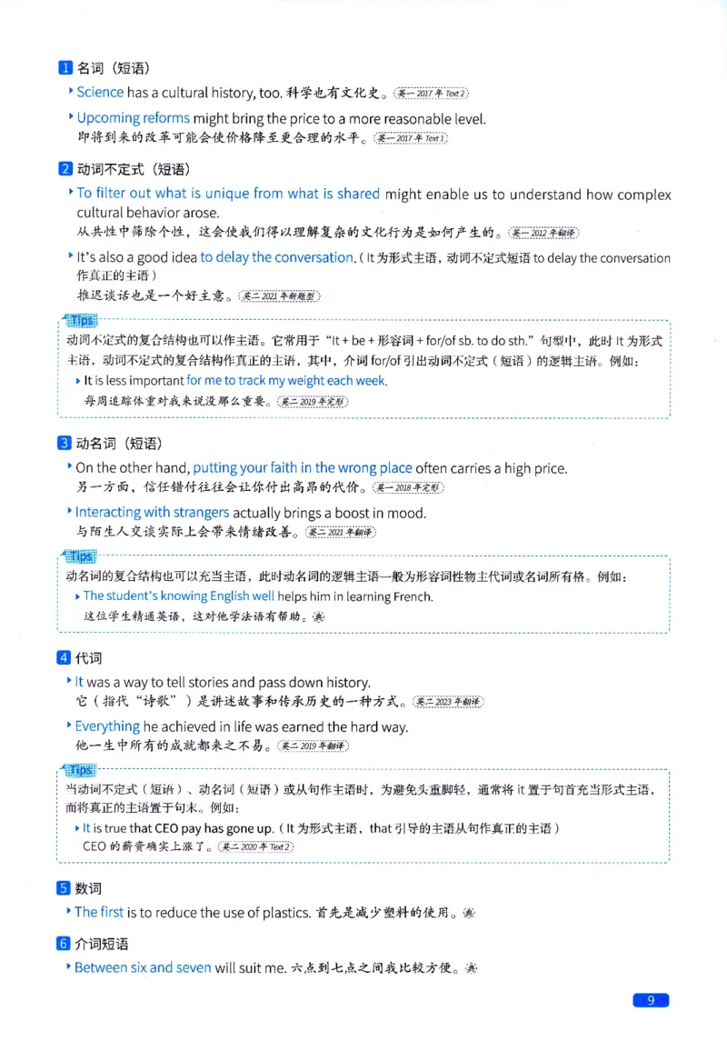 真题语法篇英一英二均适用_27考研真题_考研英语一、二真题+解析（1994-2026）_02.考研真相_2027《考研真相》（英一）