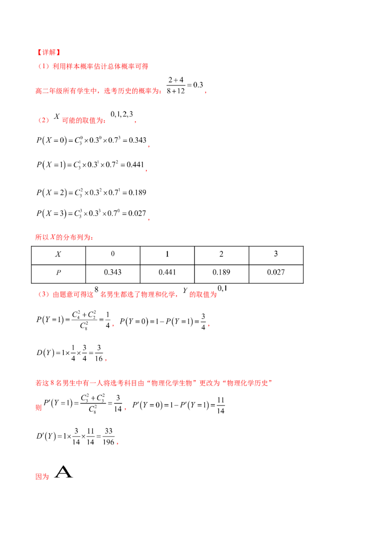 01卷第十章　计数原理、概率《过关检测卷》－2022年高考一轮数学单元复习（新高考专用）(解析版)_新高考复习资料_2022年新高考资料_2022年高考一轮数学单元复习（新高考专用）9.6更新