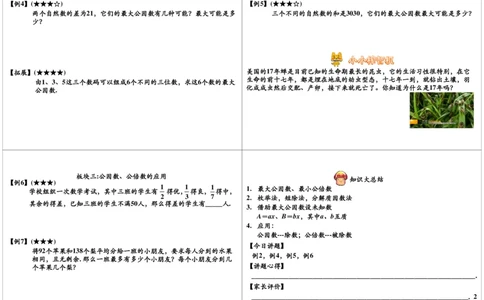 因数与倍数（一）_奥数专题合集_H004五年级奥数年卡竞赛班60讲张新刚mp4+pdf_第23讲因数与倍数（一）