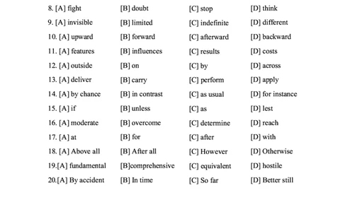 2009年考研英语真题_考研英语+作文模板_1.1980-2025考研英一真题+解析_02、1998-2009年考研英语真题+解析_1998-2009年考研英语真题