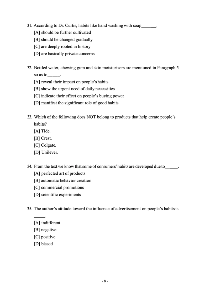 2010年考研英语二真题_考研英语+作文模板_2.1980-2025考研英二真题+解析_03、2010-2024年考研英语真题+解析_2010-2024年考研英语二真题
