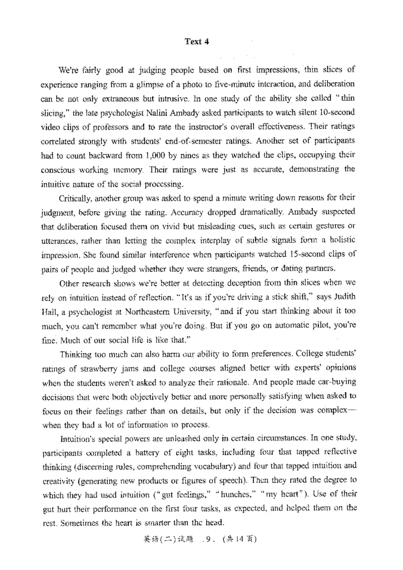 2021年考研英语二真题_考研英语+作文模板_2.1980-2025考研英二真题+解析_03、2010-2024年考研英语真题+解析_2010-2024年考研英语二真题