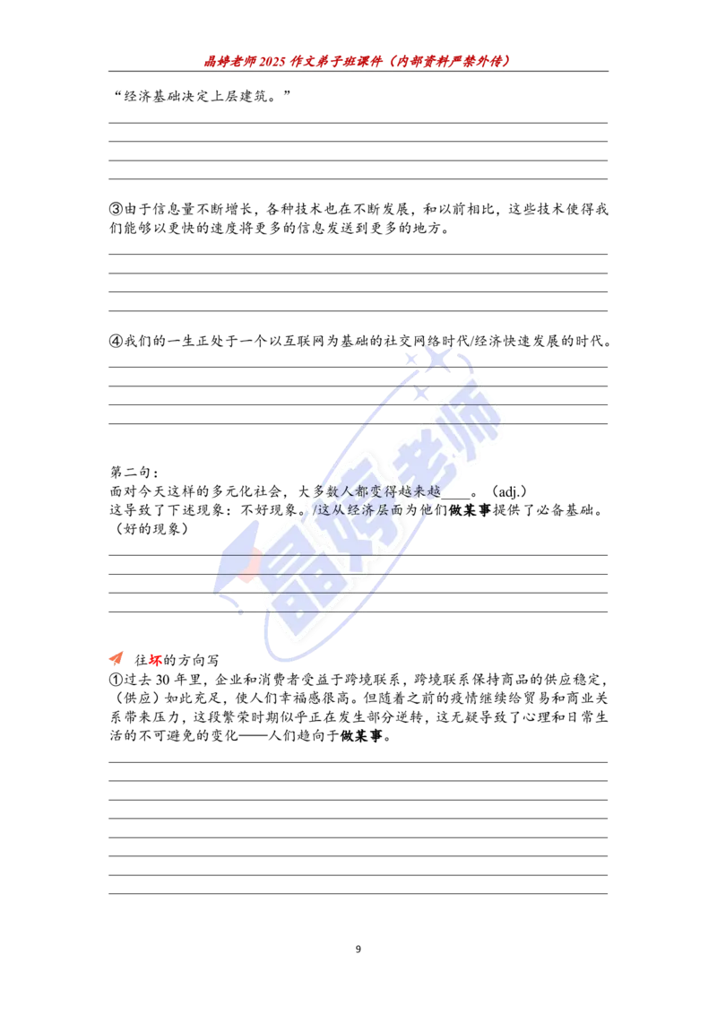 25图画作文课件（英一重点看）_考研英语+作文模板_考研英语作文模版_5.王jin婷作文课_02.作文进阶课（英一）