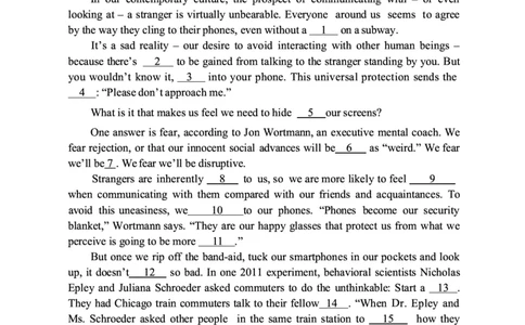 2015年考研英语二真题_考研英语+作文模板_2.1980-2025考研英二真题+解析_03、2010-2024年考研英语真题+解析_2010-2024年考研英语二真题