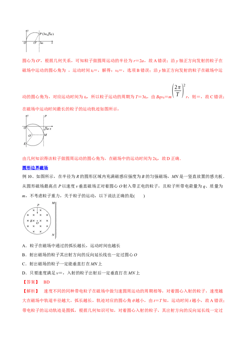 10.2磁场对运动电荷的作用（讲）--2023年高考物理一轮复习讲练测（全国通用）（解析版）_04高考物理_通用版（老高考）复习资料_2023年复习资料_一轮复习