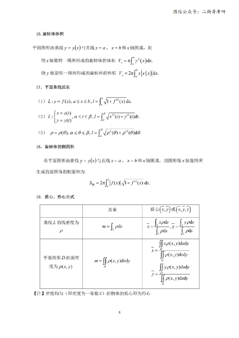 考研高数数学二（完整版）_27考研真题_考研数学一、二、三历年真题+考研数学资料（1994-2026）_考研数学公式大全_26武忠样《考研数学公式》+默写本_公式默写