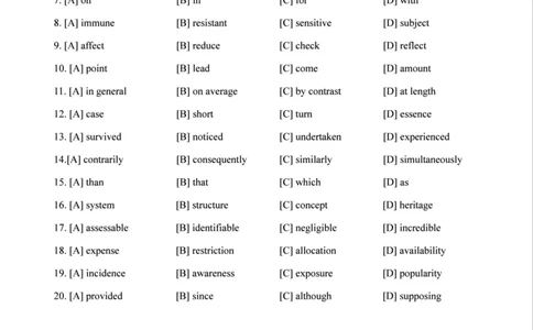 2004年考研英语真题（可复制、可搜索）_考研真题_x_英语一真题+解析［80-25］_英语一1980-2009真题及解析_1998-2009考研英语真题（PDF)