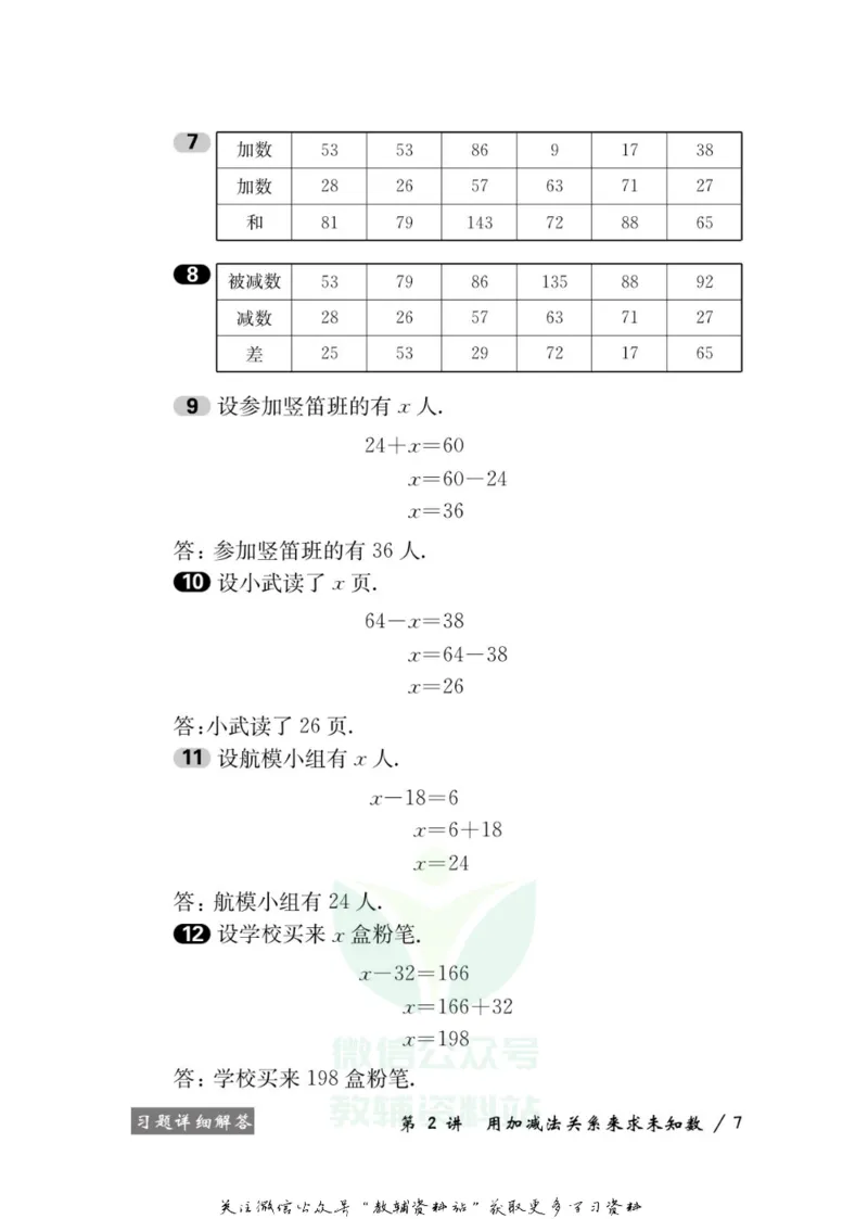 奥数教程&middot;二年级学习手册_奥数专题合集_H007奥数类教辅汇总PDF_1~12年级奥数教程