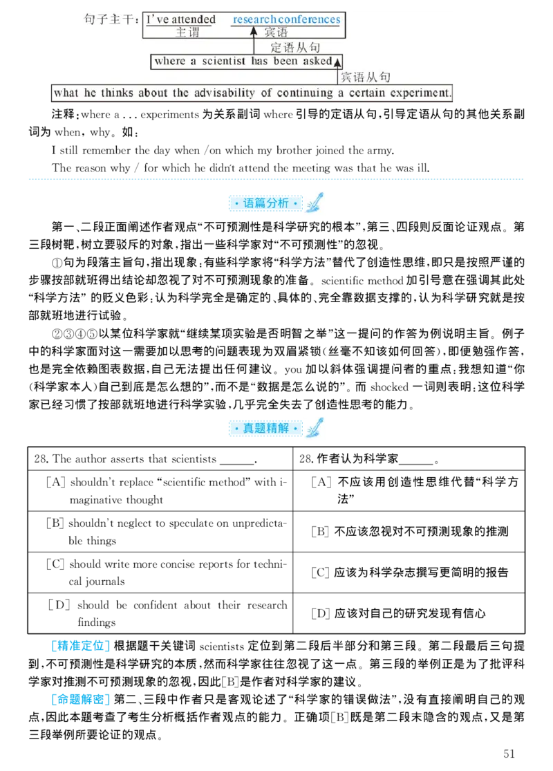 1999年考研英语真题解析_考研真题_x_英语一真题+解析［80-25］_英语一1980-2009真题及解析_1998-2009考研英语一详解（PDF）