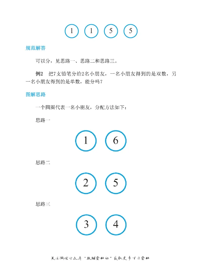图解小学数学思维训练题一年级_奥数专题合集_H007奥数类教辅汇总PDF_1~6年级图解小学数学思维训练题