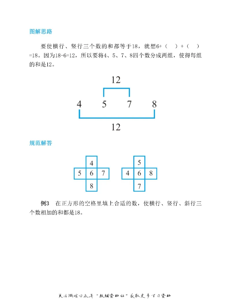 图解小学数学思维训练题一年级_奥数专题合集_H007奥数类教辅汇总PDF_1~6年级图解小学数学思维训练题