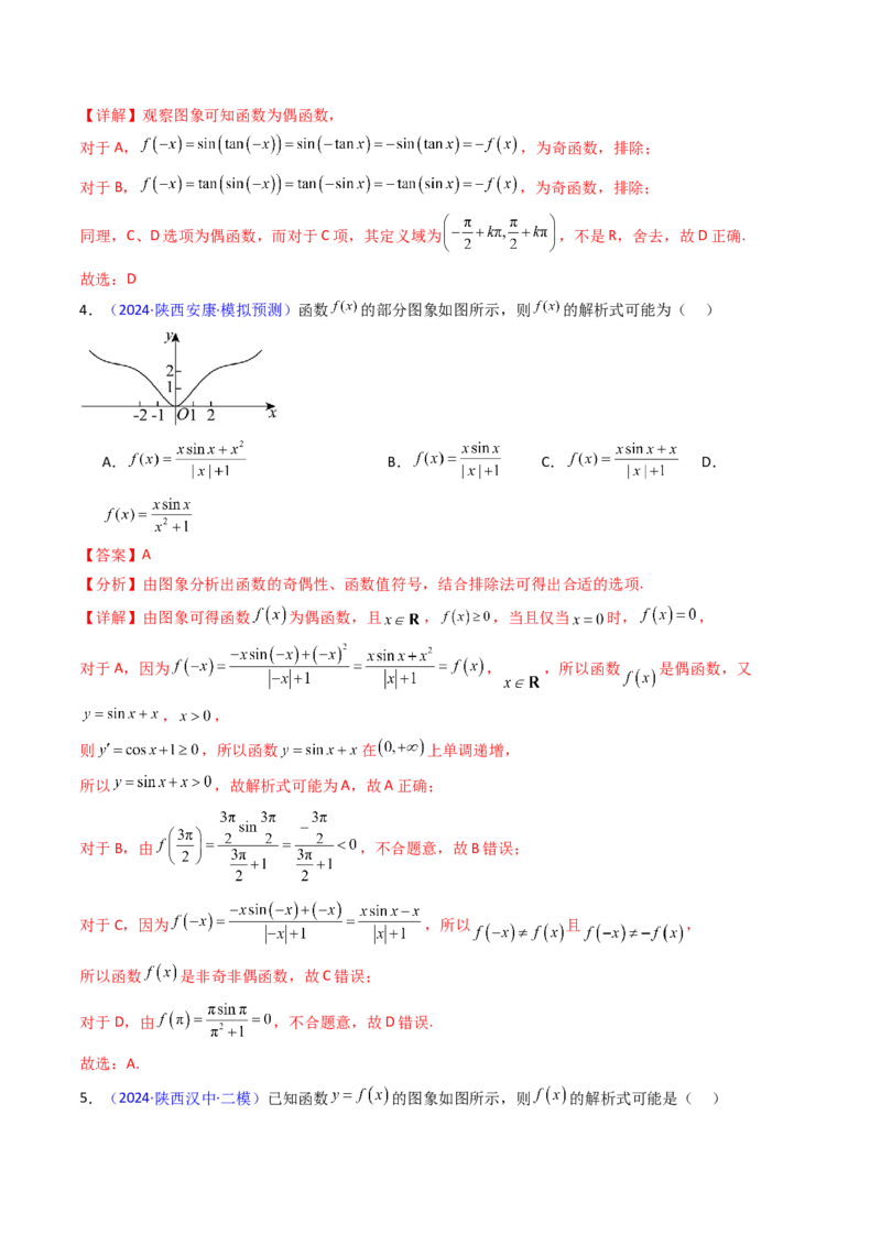 第05讲函数的图象（教师版）_02高考数学_2025年新高考资料_一轮复习_备战2025年高考数学一轮复习考点帮_备战2025年高考数学一轮复习考点帮（新高考通用）（完结）_第二部分专项讲义