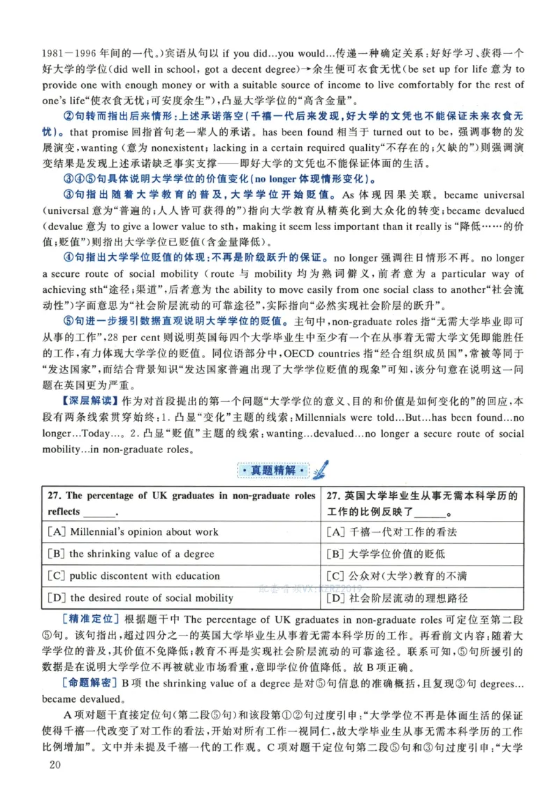 2022年考研英语一真题解析_考研真题_x_英语一真题+解析［80-25］_英语一2010-2024真题及解析_2010-2024考研英语一详解（pdf）