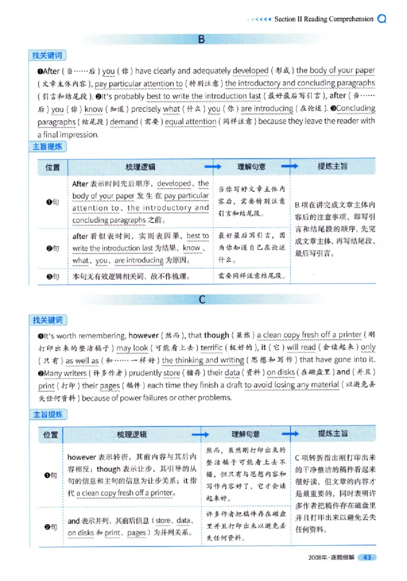 真题解析篇（一）逐题细解英语(一)2007-2016_27考研真题_考研英语一、二真题+解析（1994-2026）_02.考研真相_2027《考研真相》（英一）