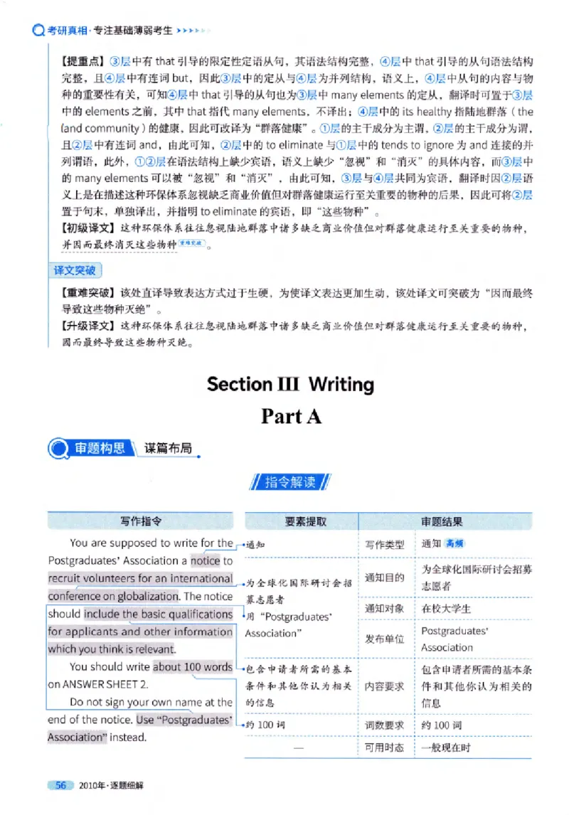 真题解析篇（一）逐题细解英语(一)2007-2016_27考研真题_考研英语一、二真题+解析（1994-2026）_02.考研真相_2027《考研真相》（英一）