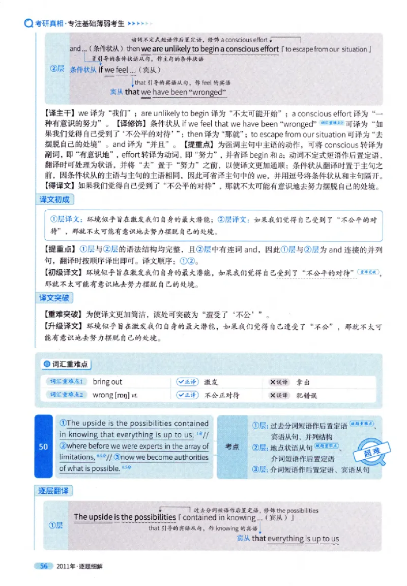 真题解析篇（一）逐题细解英语(一)2007-2016_27考研真题_考研英语一、二真题+解析（1994-2026）_02.考研真相_2027《考研真相》（英一）