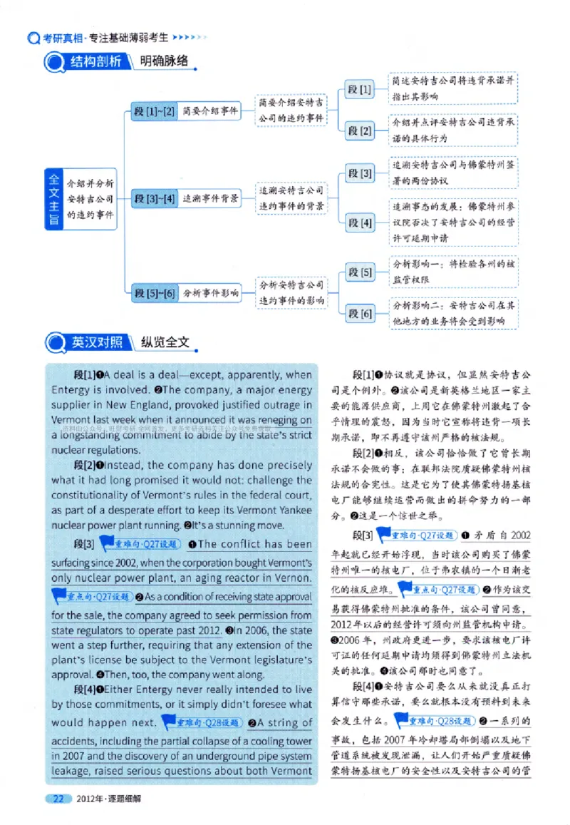 真题解析篇（一）逐题细解英语(一)2007-2016_27考研真题_考研英语一、二真题+解析（1994-2026）_02.考研真相_2027《考研真相》（英一）