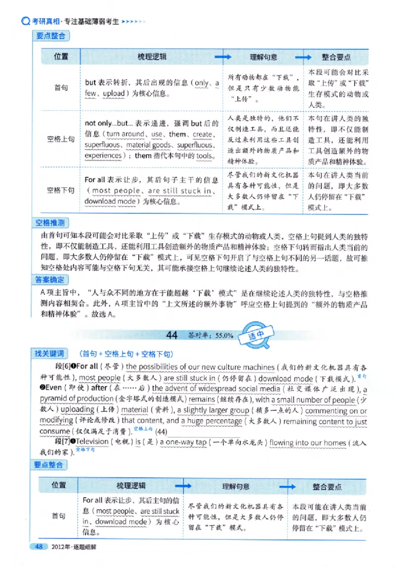 真题解析篇（一）逐题细解英语(一)2007-2016_27考研真题_考研英语一、二真题+解析（1994-2026）_02.考研真相_2027《考研真相》（英一）