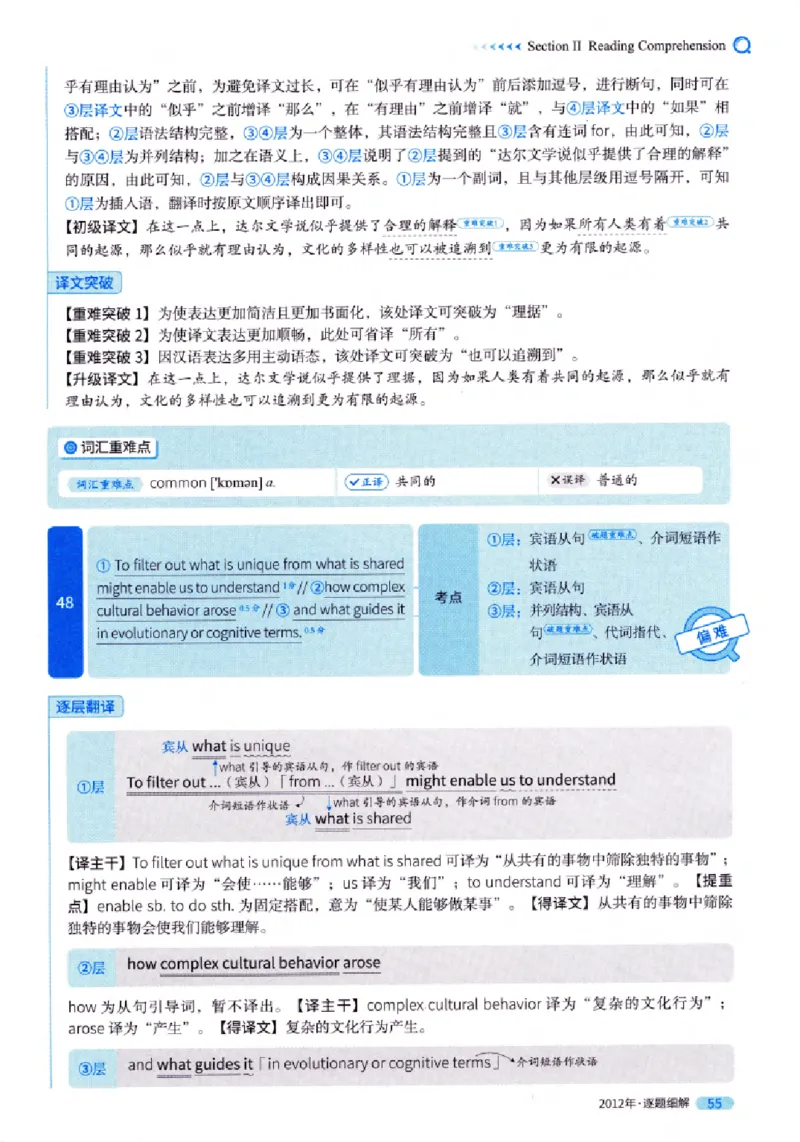 真题解析篇（一）逐题细解英语(一)2007-2016_27考研真题_考研英语一、二真题+解析（1994-2026）_02.考研真相_2027《考研真相》（英一）