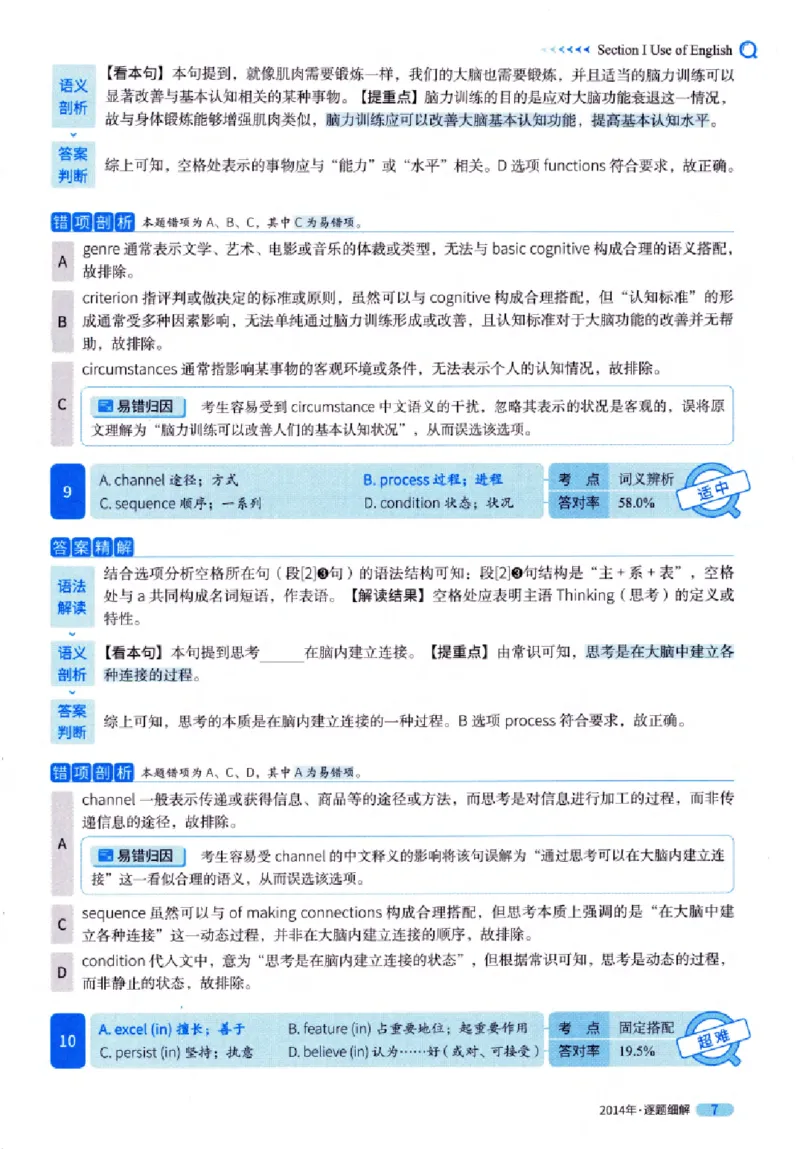 真题解析篇（一）逐题细解英语(一)2007-2016_27考研真题_考研英语一、二真题+解析（1994-2026）_02.考研真相_2027《考研真相》（英一）