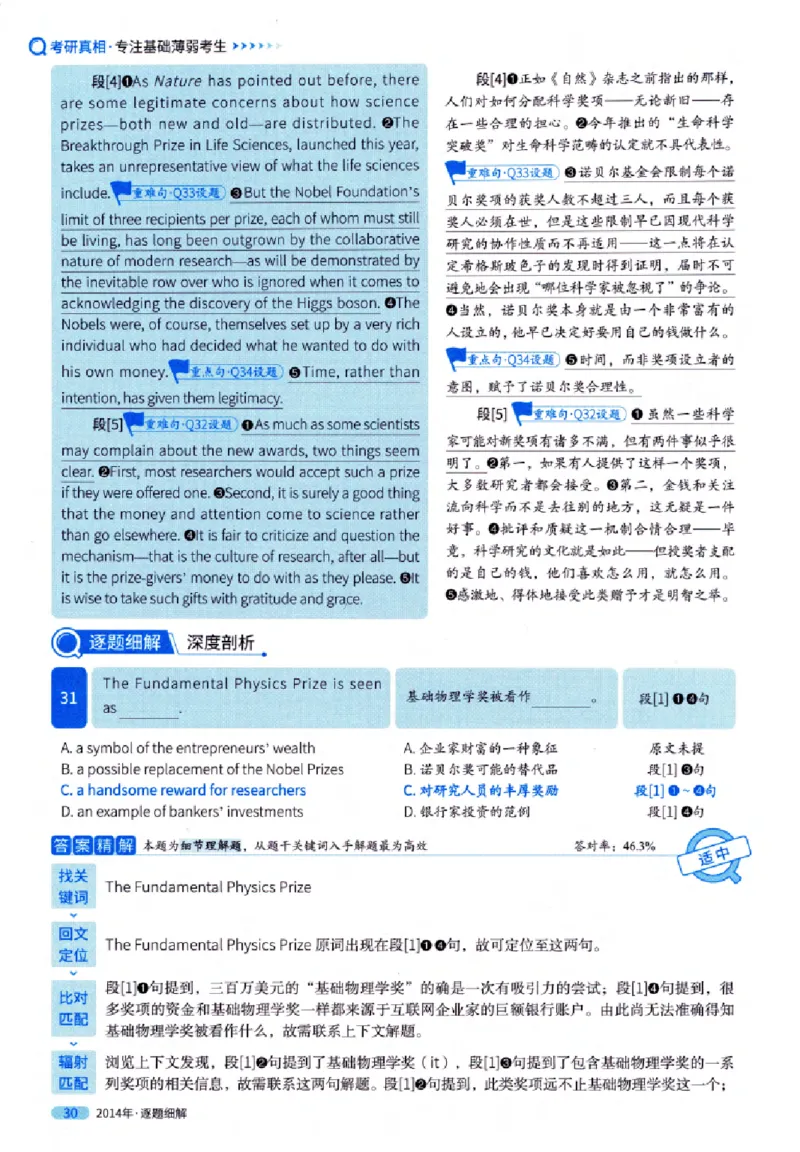 真题解析篇（一）逐题细解英语(一)2007-2016_27考研真题_考研英语一、二真题+解析（1994-2026）_02.考研真相_2027《考研真相》（英一）