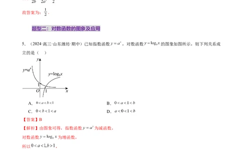 第05讲对数与对数函数（八大题型）（练习）（解析版）_02高考数学_2025年新高考资料_一轮复习_2025年高考数学一轮复习讲练测（新教材新高考，含2024高考真题）