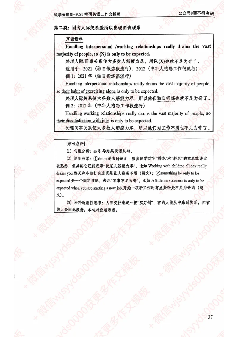 2025顾不得英语二作文模版-大作文_考研英语+作文模板_考研英语作文模版_1.顾不得_英语二