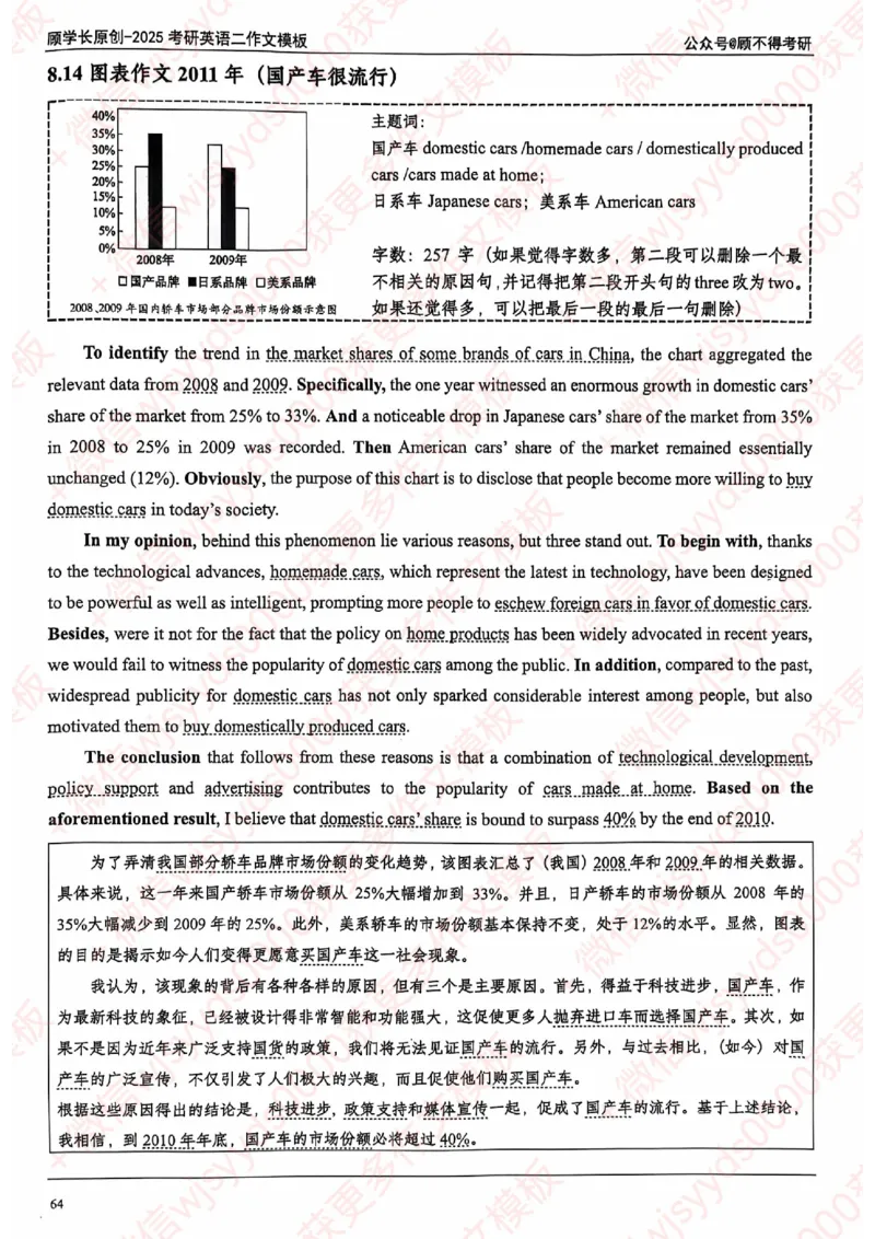 2025顾不得英语二作文模版-大作文_考研英语+作文模板_考研英语作文模版_1.顾不得_英语二