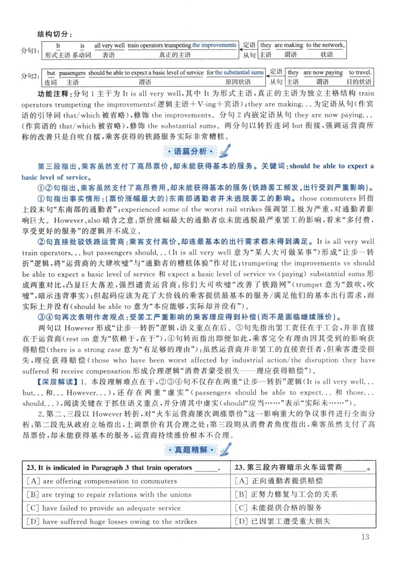 2021黄皮书真题解析（英语一）_考研英语+作文模板_1.1980-2025考研英一真题+解析_03、2010-2024年考研英语真题+解析_2010-2024年考研英语一解析