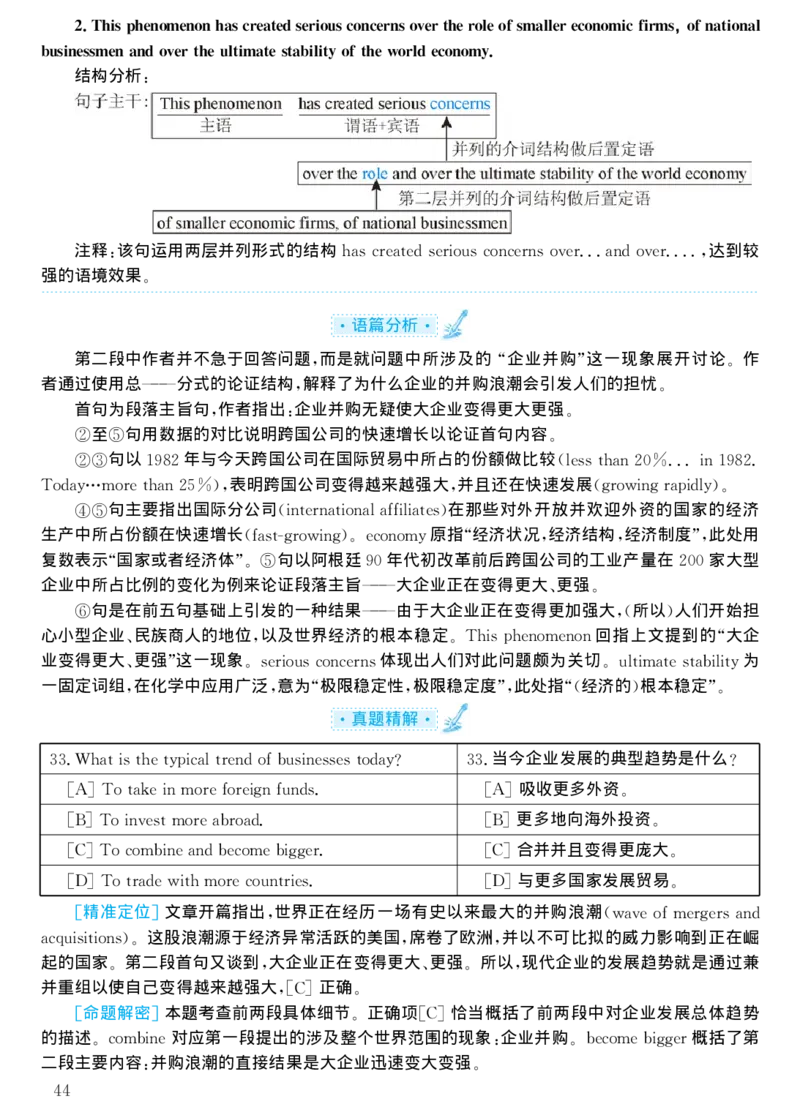 2001年考研英语真题解析_考研真题_x_英语一真题+解析［80-25］_英语一1980-2009真题及解析_1998-2009考研英语一详解（PDF）