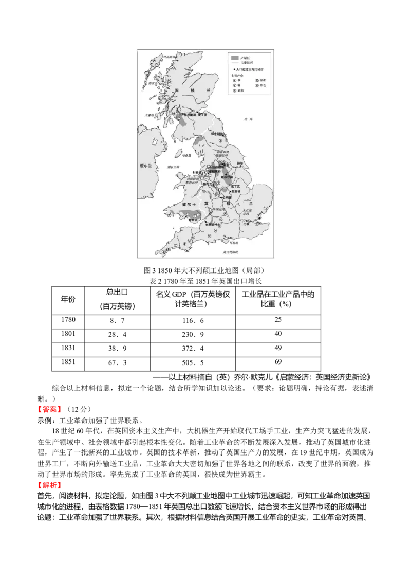 第05讲工业革命和马克思主义的诞生（解析版）_07高考历史_新高考复习资料_2023年新高考复习资料_2023年高考历史一轮复习讲练测（新高考专用）_世界史