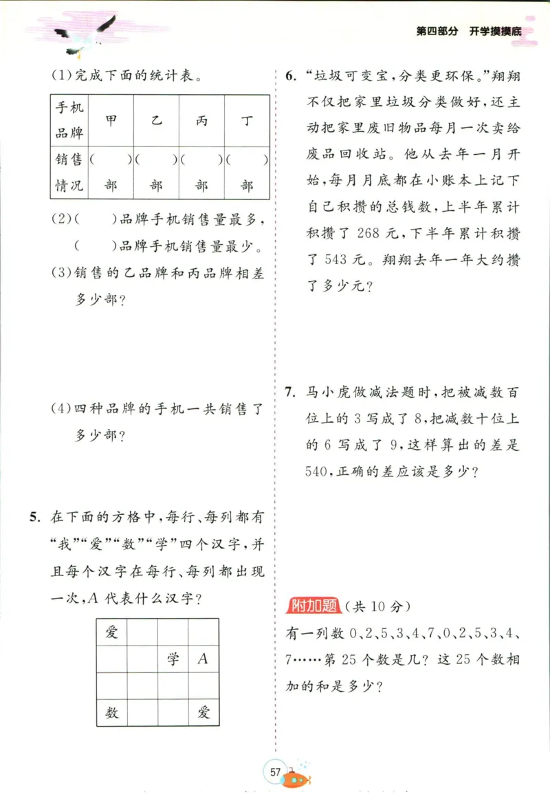 实验班暑假衔接二升三数学人教版_decrypted_小学教辅2026新版+暑假衔接_2025秋《实验班暑假衔接》语文数学英语（1-6年级多版本）_实验班暑假衔接人教版数学