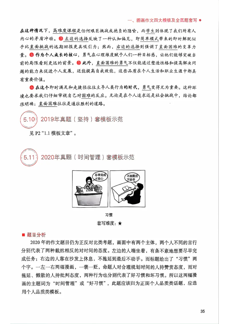 25见山学长作文模板下无水印_考研英语+作文模板_考研英语作文模版_4.见山学长（待更新）