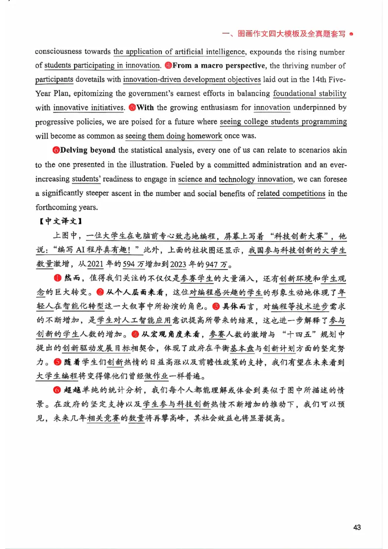 25见山学长作文模板下无水印_考研英语+作文模板_考研英语作文模版_4.见山学长（待更新）