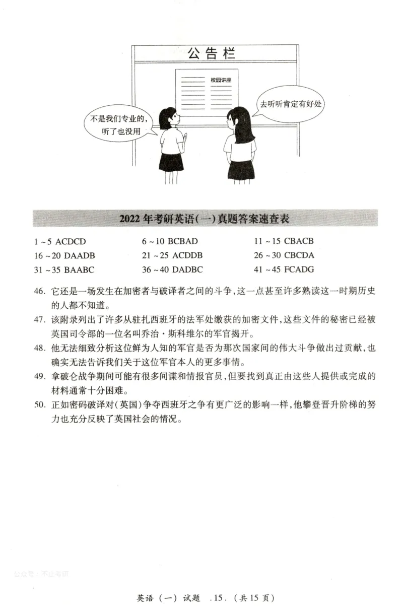 2022年考研英语一真题_考研英语+作文模板_1.1980-2025考研英一真题+解析_03、2010-2024年考研英语真题+解析_2010-2024年考研英语一真题