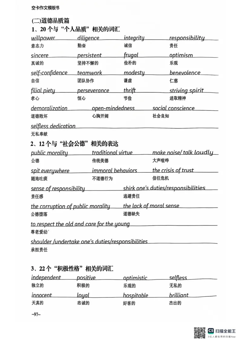 赠空卡25_考研英语+作文模板_考研英语作文模版