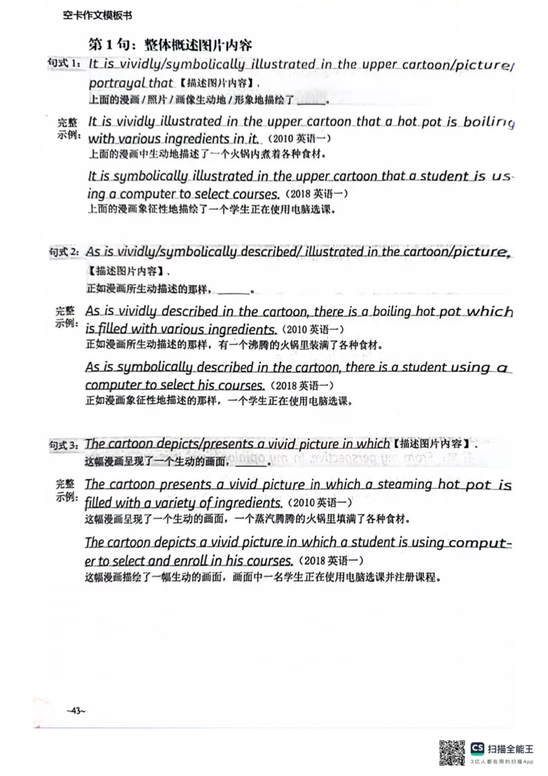 赠空卡25_考研英语+作文模板_考研英语作文模版