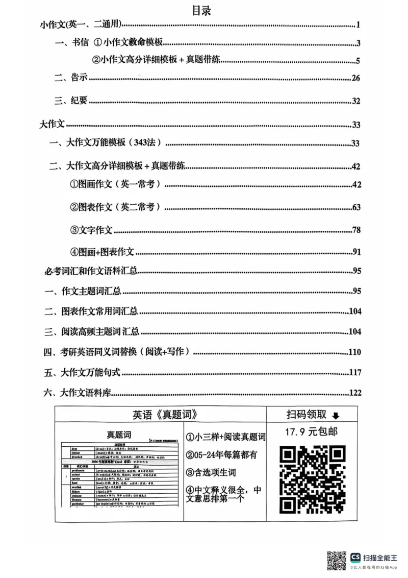 赠空卡25_考研英语+作文模板_考研英语作文模版