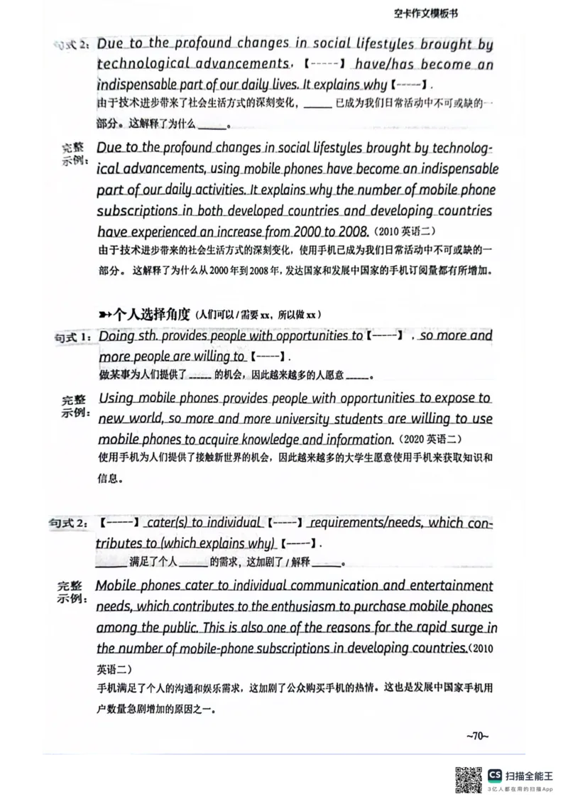 赠空卡25_考研英语+作文模板_考研英语作文模版