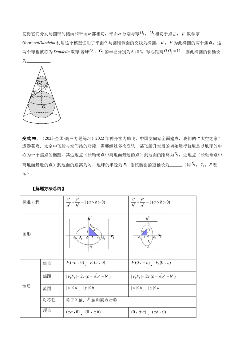 第05讲椭圆及其性质（八大题型）（讲义）（原卷版）_02高考数学_新高考复习资料_2024年新高考资料_一轮复习资料_完2024年高考数学一轮复习讲练测(课件+讲义+练习)（新高考）