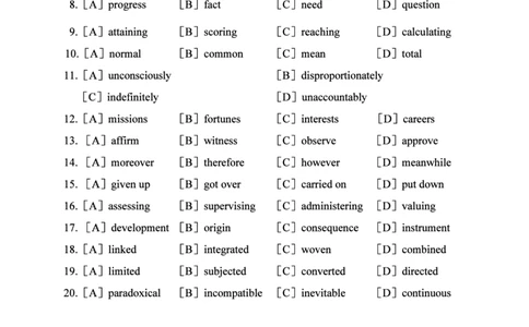 2008年考研英语真题（可复制、可搜索）_考研真题_x_英语一真题+解析［80-25］_英语一1980-2009真题及解析_1998-2009考研英语真题（PDF)