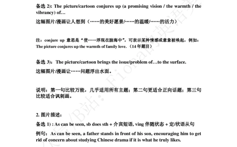 2.25考研图画作文模板及范文（付费推文）_考研英语+作文模板_考研英语作文模版_3.Fiona_英语一