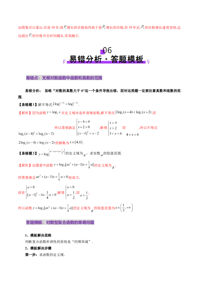 第05讲对数与对数函数（八大题型）（讲义）（解析版）_02高考数学_新高考复习资料_2025年新高考复习_2025年高考数学一轮复习讲练测（新教材新高考，含2024高考真题）