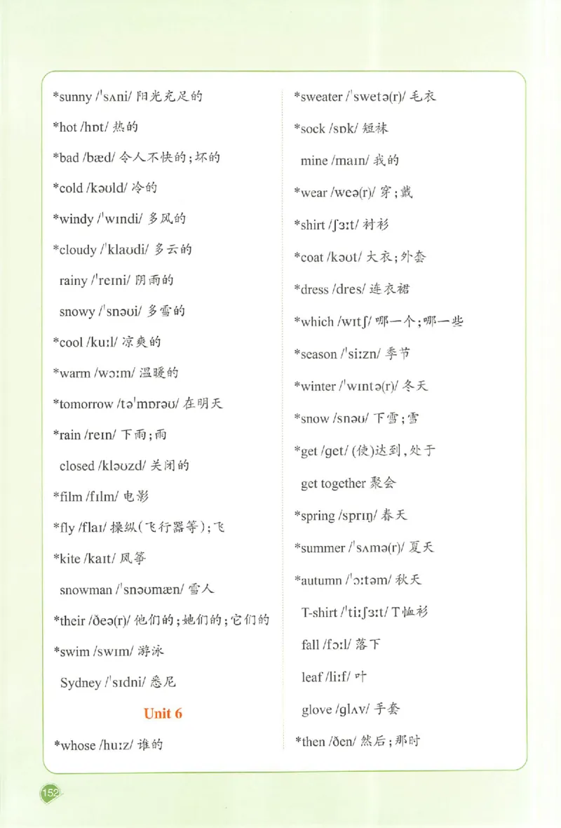 四年级英语人教PEP版上册25秋《一本课本预习笔记》_语数英1-6年级《一本课本预习笔记》_英语人教PEP版上册_四年级英语人教PEP版上册25秋《一本课本预习笔记》(3)