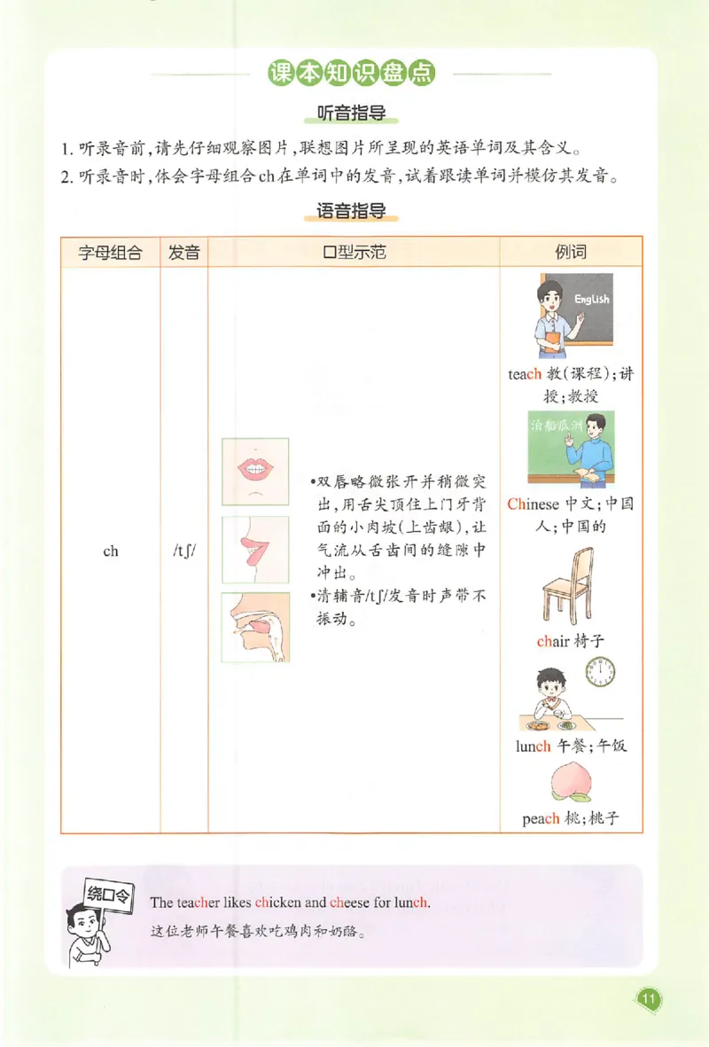 四年级英语人教PEP版上册25秋《一本课本预习笔记》_语数英1-6年级《一本课本预习笔记》_英语人教PEP版上册_四年级英语人教PEP版上册25秋《一本课本预习笔记》(3)