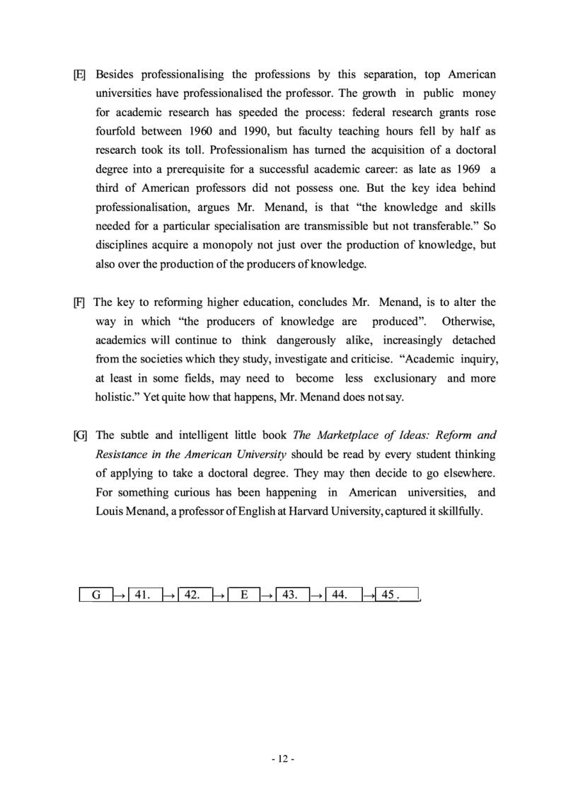 2011年考研英语一真题_考研英语+作文模板_1.1980-2025考研英一真题+解析_03、2010-2024年考研英语真题+解析_2010-2024年考研英语一真题