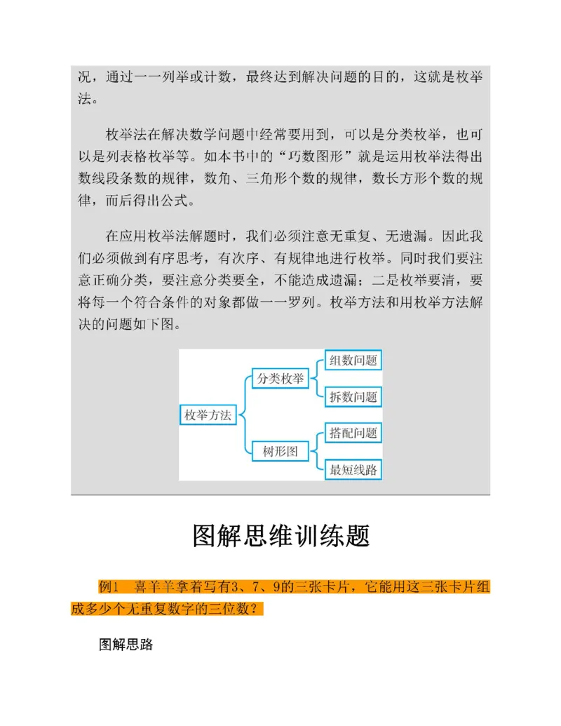 图解小学数学思维训练题三年级_奥数专题合集_H007奥数类教辅汇总PDF_1~6年级图解小学数学思维训练题