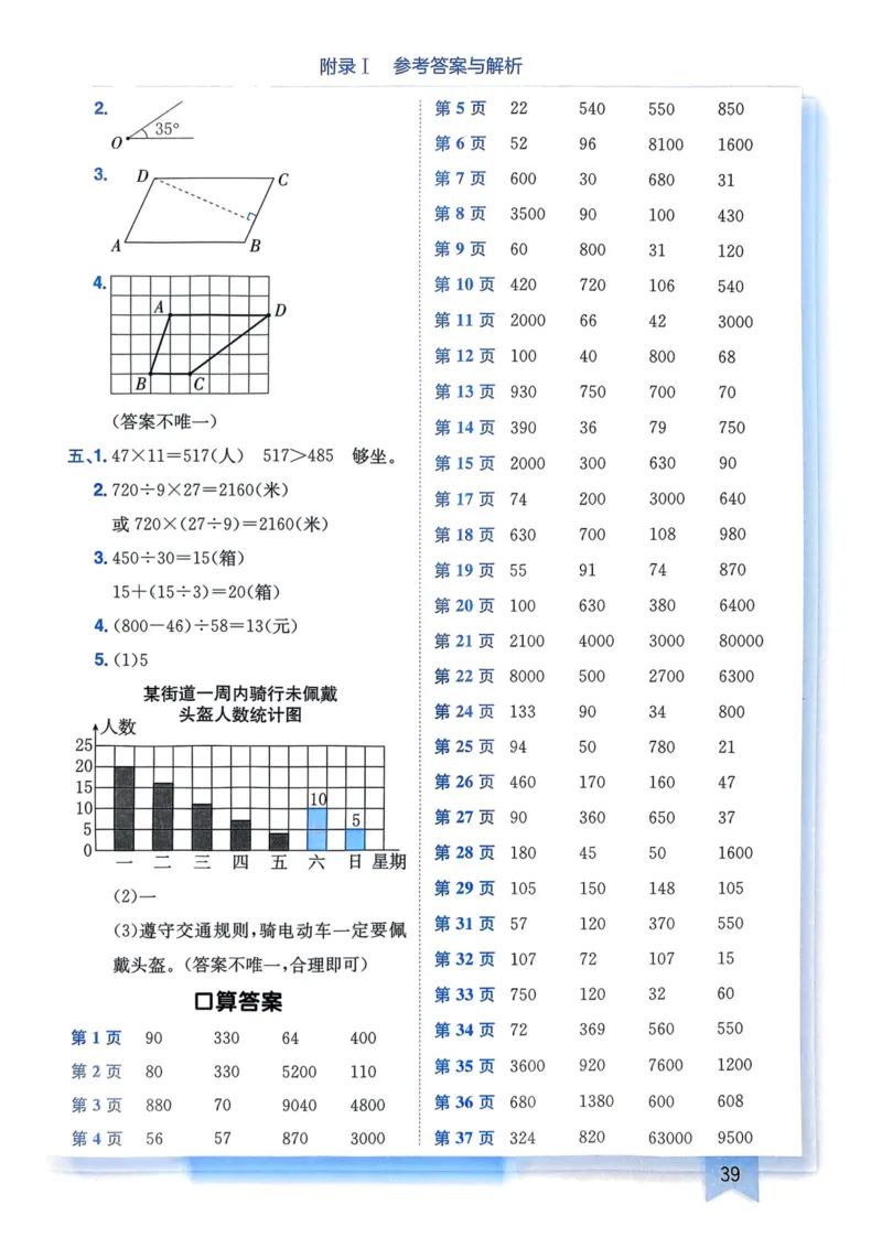 四年级数学上册人教版25秋《黄冈小状元作业本》答案_小学1-6年级《黄冈小状元》含测评卷和作业本_「1-6年级数学上册人教版黄冈小状元作业本》」含测评卷+答案