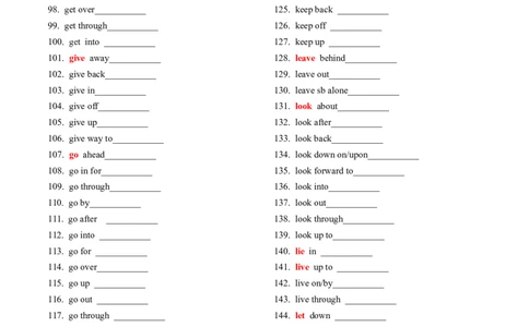 第05讲完形填空高频短语分类+完形填空高频词分类背诵+检测-（讲义）（检测版）_03高考英语_新高考复习资料_2025年新高考复习_词汇